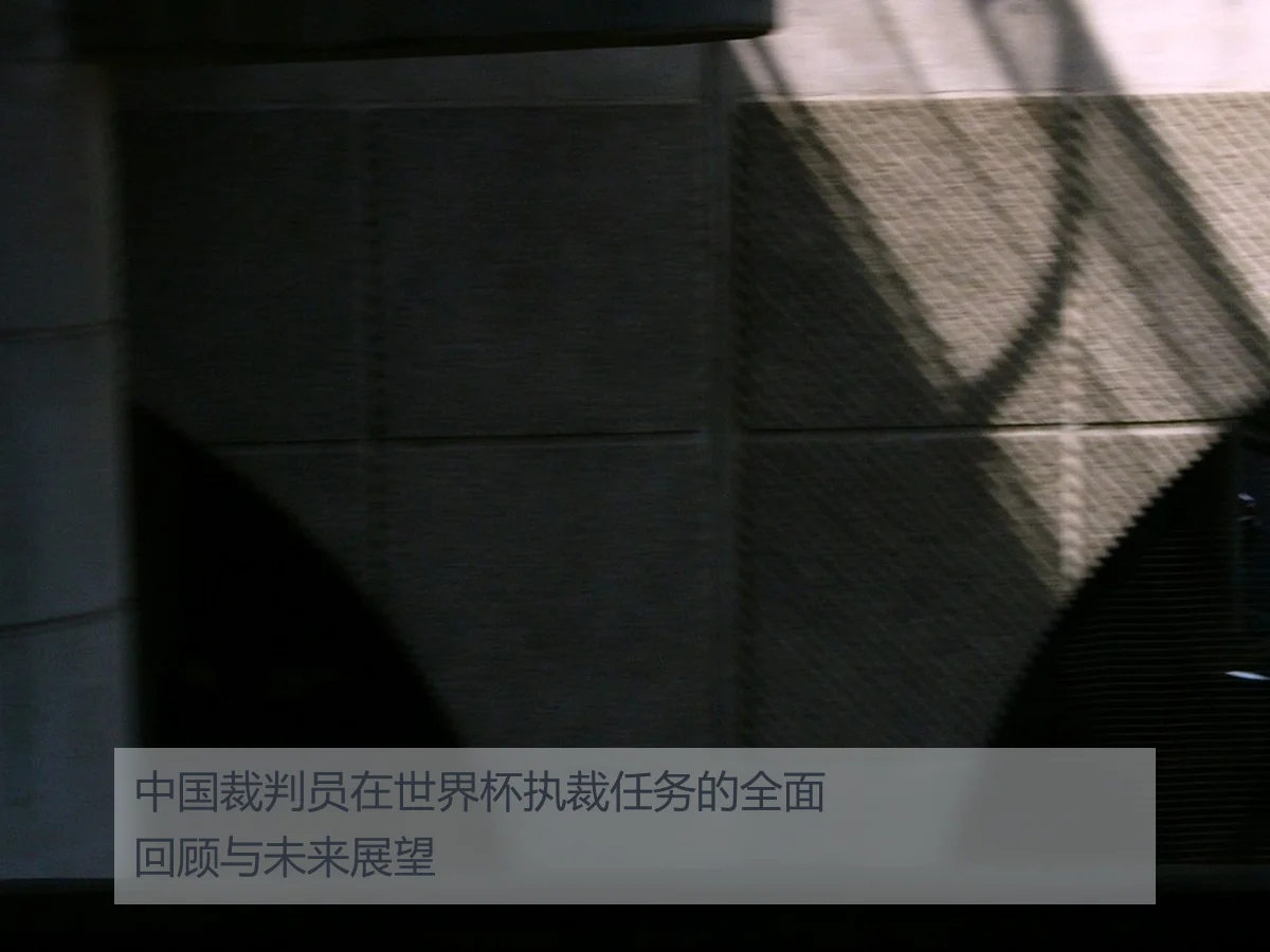 中国裁判员在世界杯执裁任务的全面回顾与未来展望
